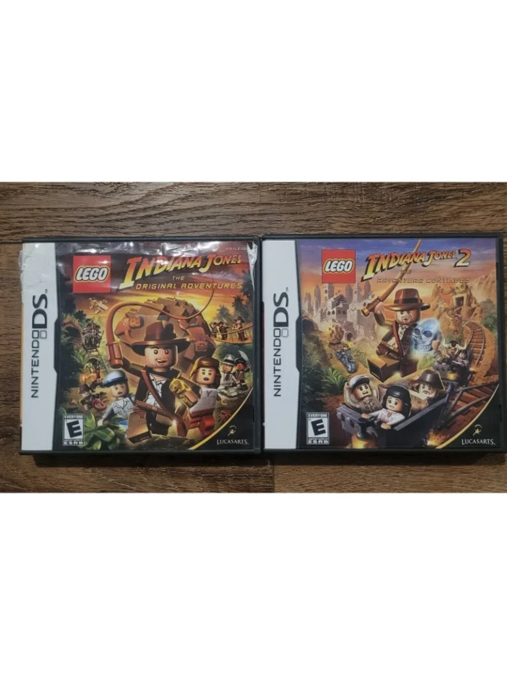 2 Nintendo DS: Lego Indiana Jones The Original Adventures and Indiana Jones  2
